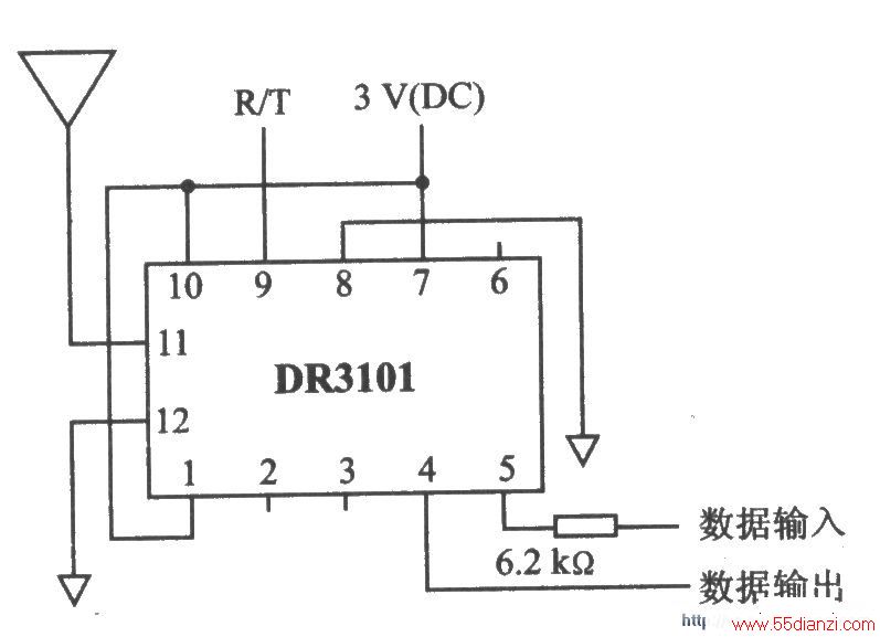 DR3101 00K/ASK 315 MHzշ