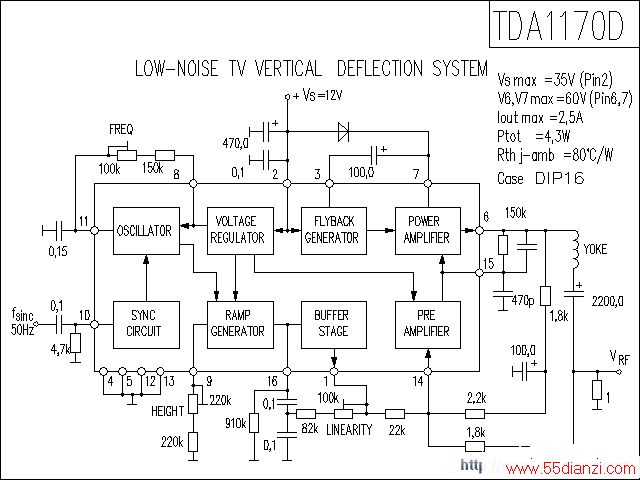 TDA1170Dŵ·