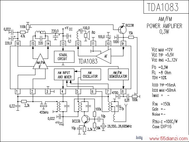 TDA1083ŵ·