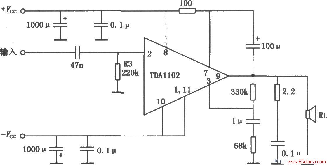 TDA1102 20WHi-FiʷŴ·