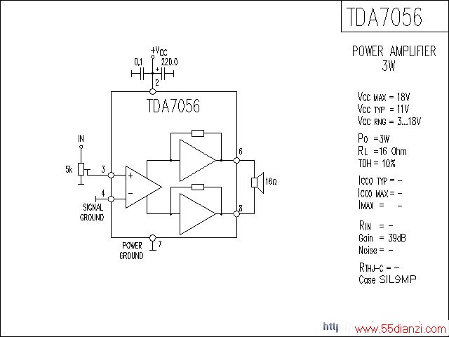 TDA7056ŵ·