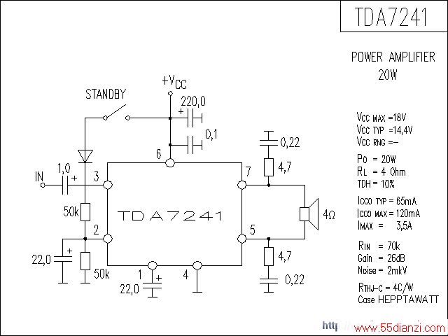 TDA7241ŵ·