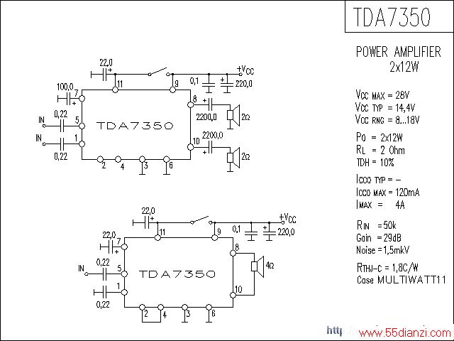 TDA7350ŵ·