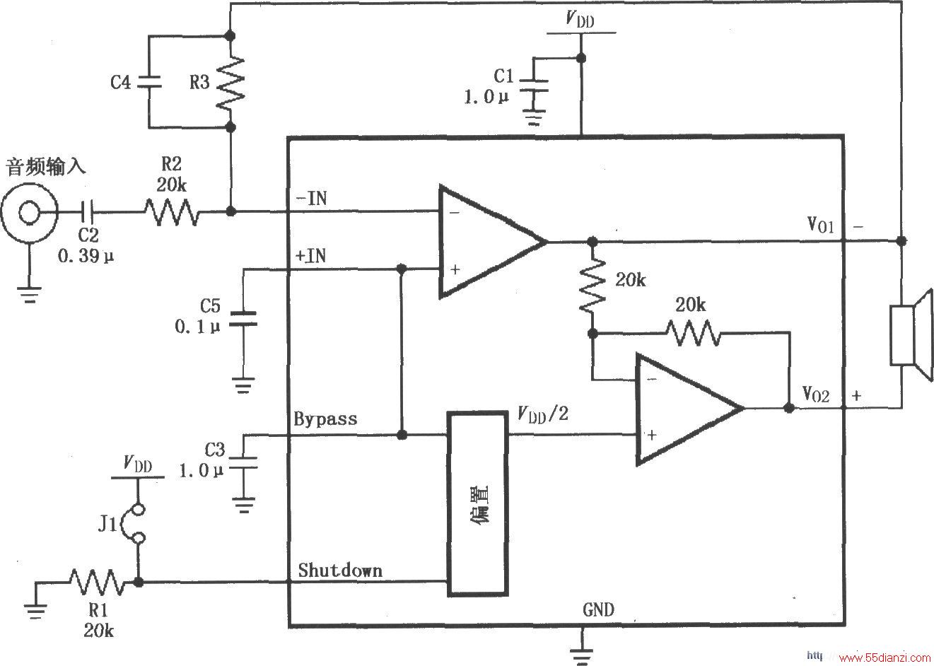 LM4818ĸƵŴ·