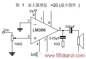 LM386 ͵ѹƵʷŴ