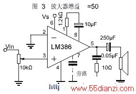 LM386 ͵ѹƵʷŴ