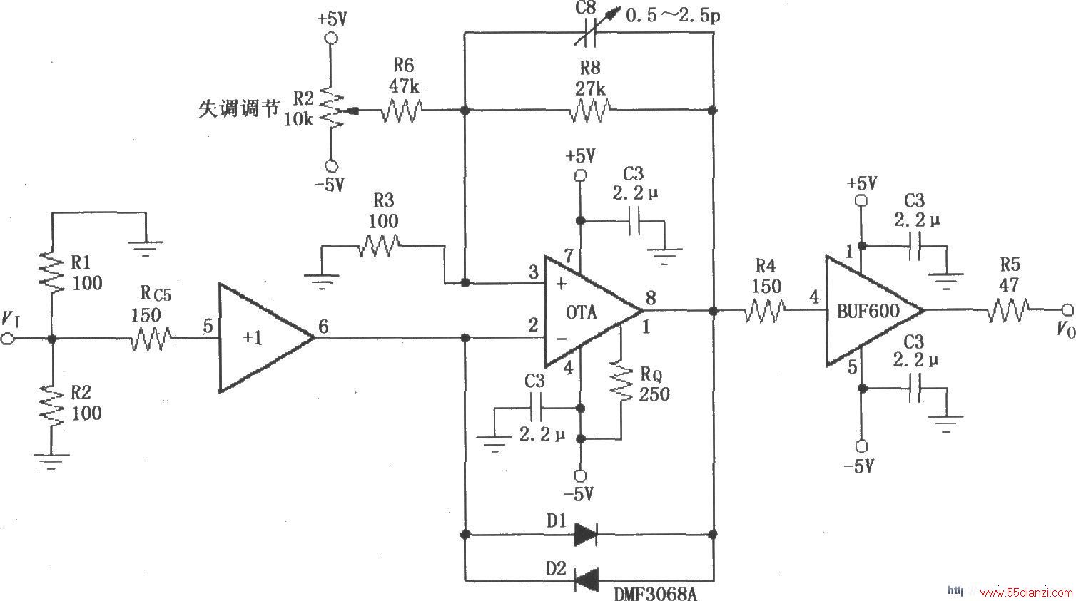 OPA660(絼Ŵͻ)뻺ŴBUF600ɵ