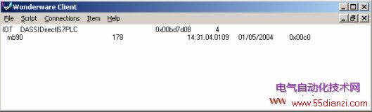 WWClientʾMB90ֵ