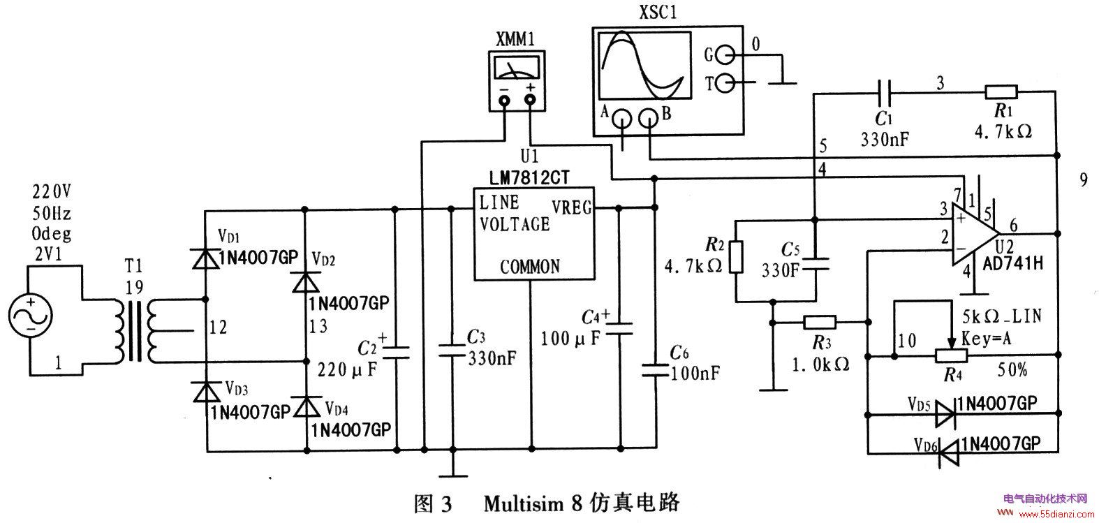 Multisim 8лƷ·
