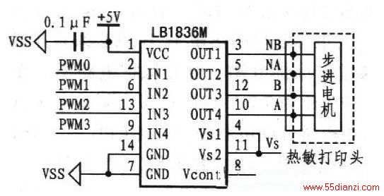 ڸõУINlIN2IN3IN4ǲˡOUT1OUT2OUT3OUT4Ϊ,ֱӡͷеӦANABNBӡOUT[14]IN[14]߼ϵΪOUT=INѹVS,ѹߵ;˲ĴС,Ӱ첽еĿ,ֽLBl836M˵ĸɵƬPWM0PWMlPWM2PWM3·PWMͨ·PWMλϵΪPWM0PWM2,PWMlPWM3,PWM0PWMl/2LB1836MɵĲ·: