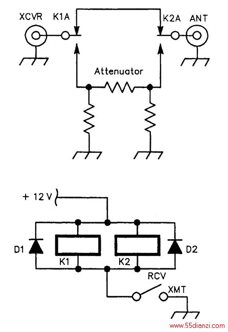 ˵·Ϊл˥ûԶƽߵķĹ1020dBֵ:10dB: R1=R3=91R2=75ŷķӽ׼ֵ20dB: R1=R3=62 R2=240ŷķӽ׼ֵR1빦ʵݶR2ٵ㣬ȡѡ˥