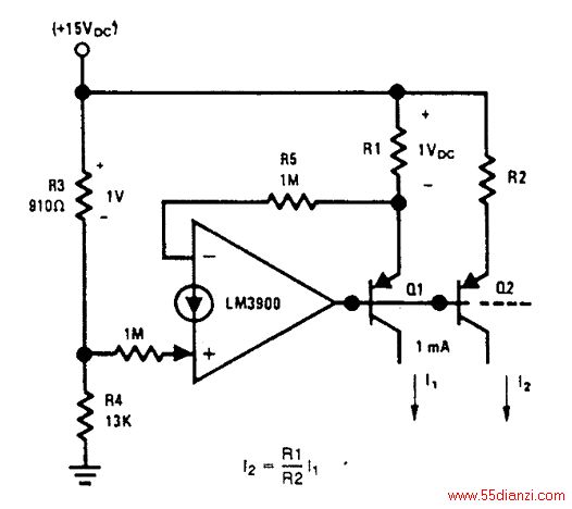 ·ṩһĹ̶һοѹ1ͨѹγɡʹѹͨR1½1V˾Q1ķ伫