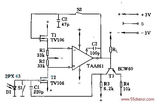 ڹǿСʱùһܾͲʺˣӦýֹرСרõĹBPX63õ·й߳䵽D1ϣS1S2պϣ·ЧӦT1T2R1R2Դ伫ڿS2պʱŴͨЧӦT1ͬ䷴ӡS1S2򿪣ǿ·жϣЧӦT2Ĺı䡣