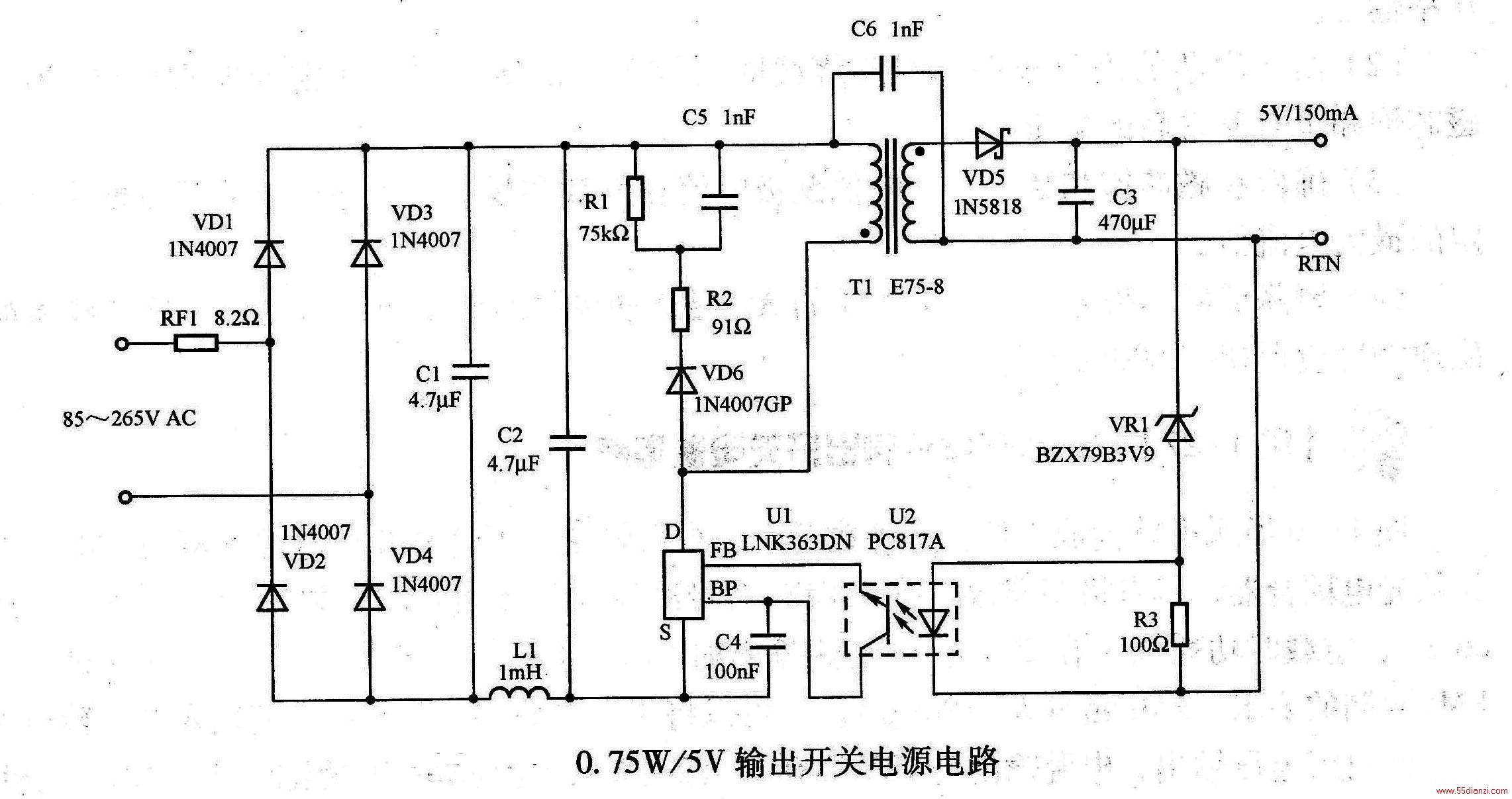 0.75W5VصԴ·