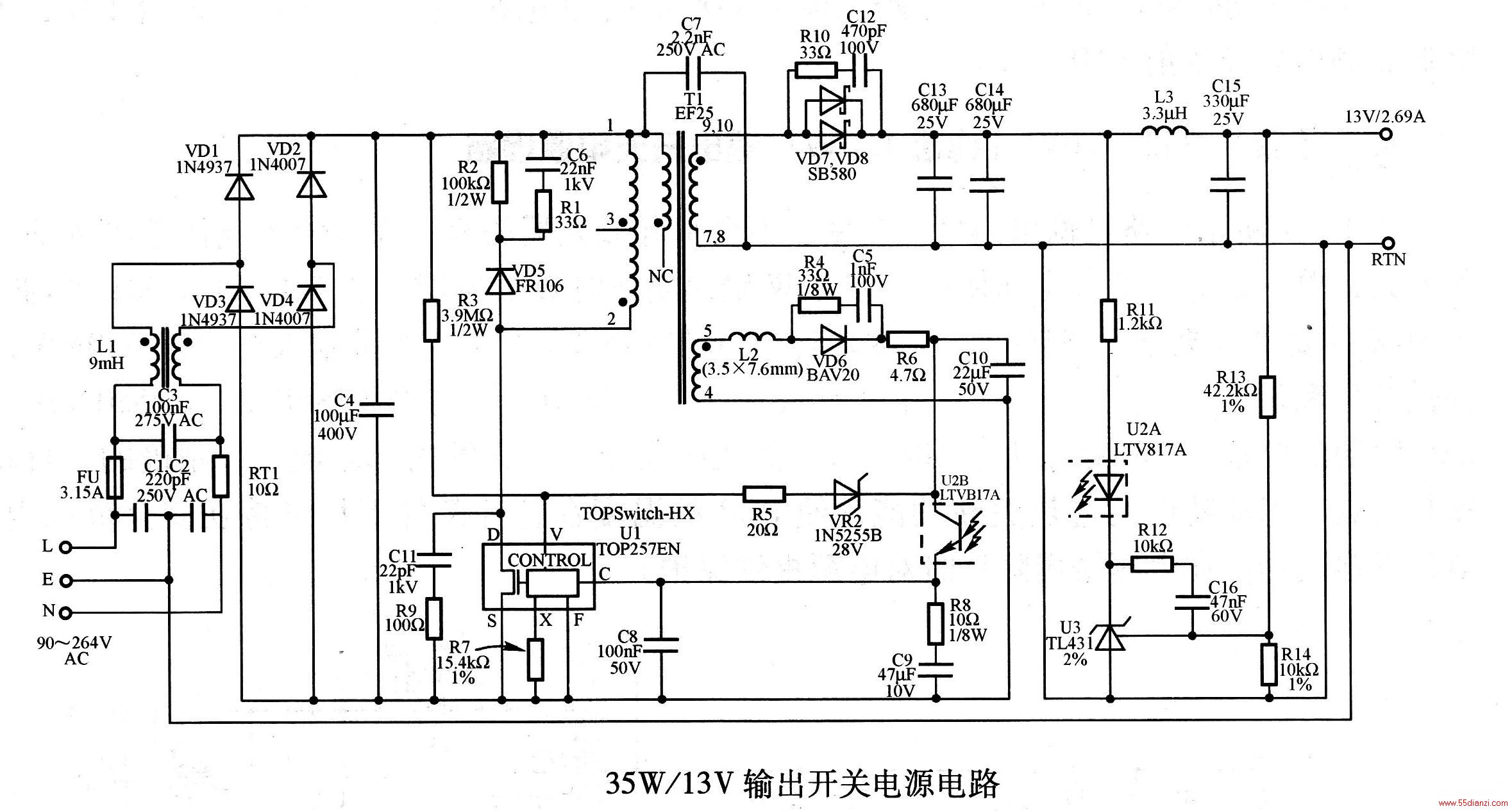 35W13VصԴ·ͼ