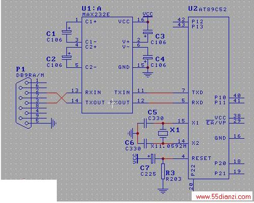 RS232ӿڵ·ͼ