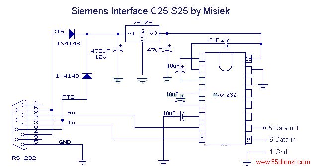 51ƬPCMAX232·ͼ