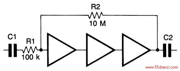 ڸ·ʱCMOSתԷŴΧķõãڶﵽ5VֵΪ10VR1R2ıֵڵģͼиıֵӦΪ100ƵӦͼиֵƽ̹10kHz