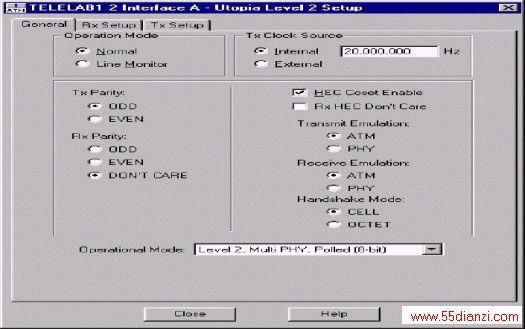 ͼ3. ͨģʽʱUTOPIA IIAdtech AX/4000档