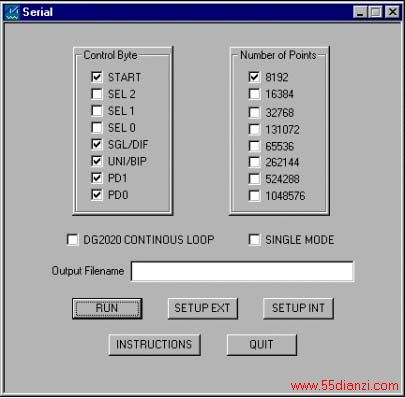 Figure 3. Screens for control.