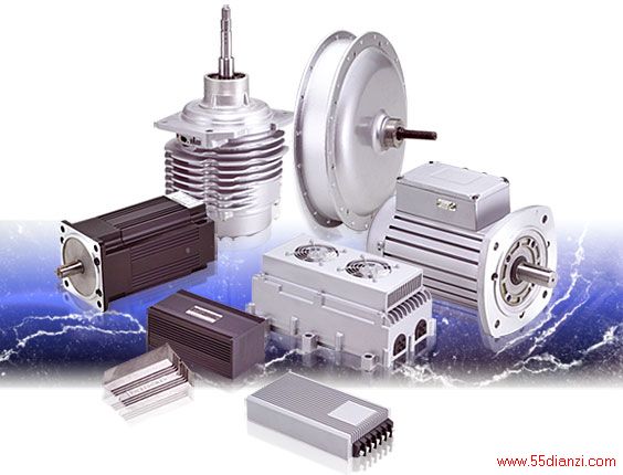 Brushless DC motors with DC drive